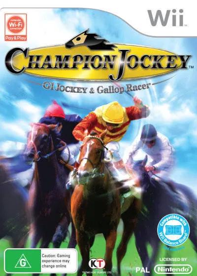 Game | Nintendo Wii | Champion Jockey: G1 Jockey & Gallop Racer Physical Video Games Game Nintendo