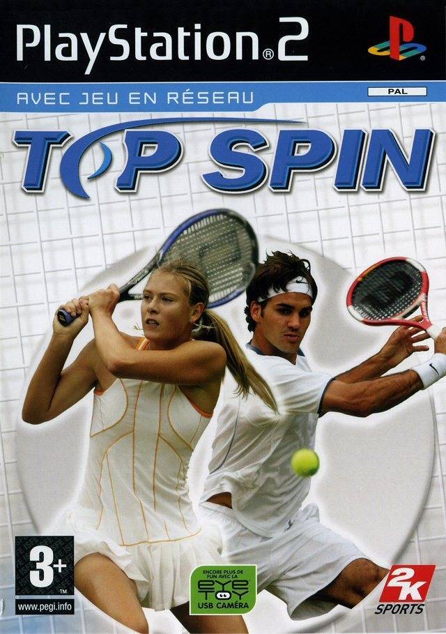 Game | Sony PlayStation PS2 | Top Spin