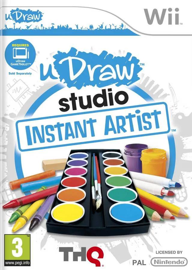 Game | Nintendo Wii | UDraw Studio: Instant Artist Physical Video Games Game Nintendo