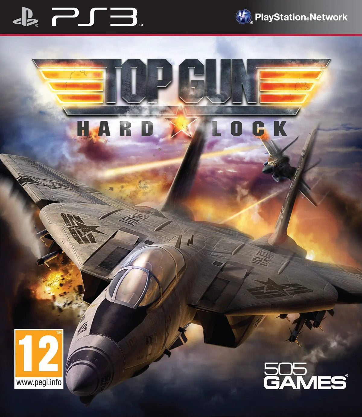 Game | Sony PlayStation PS3 | Top Gun: Hard Lock Physical Video Games Game Sony