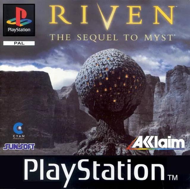 Game | Sony PlayStation PS1 | Riven The Sequel To Myst Physical Video Games Game Sony