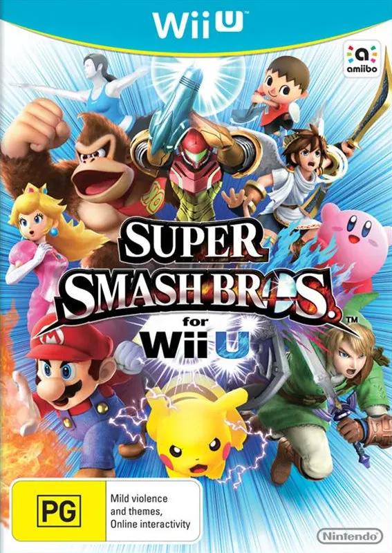 Game | Nintendo Wii U | Super Smash Bros. Physical Video Games Game Nintendo