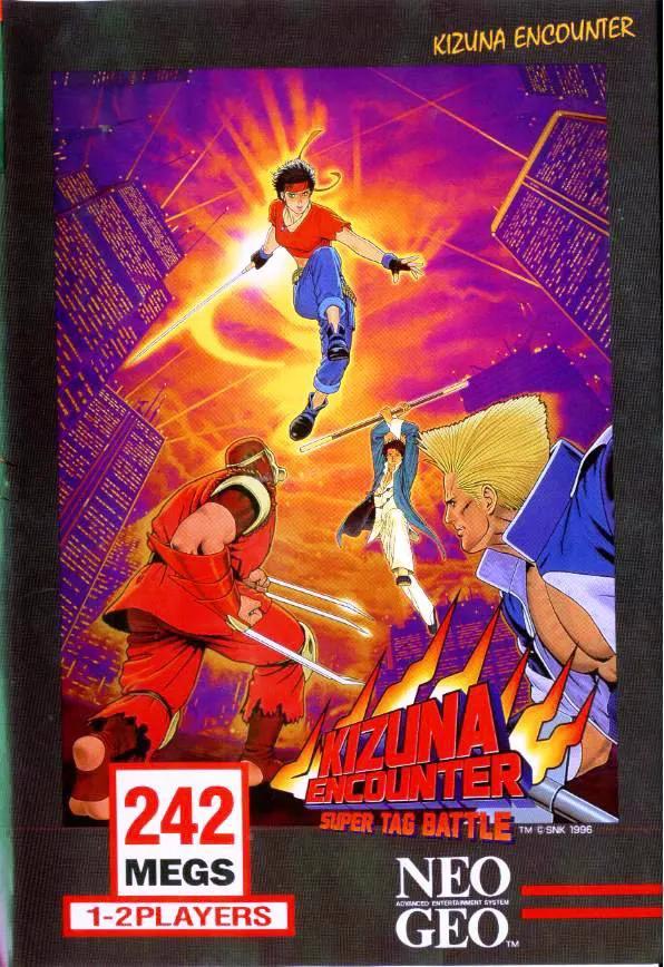 Game | SNK Neo Geo AES | Kizuna Encounter NGH-216 Physical Video Games Game SNK