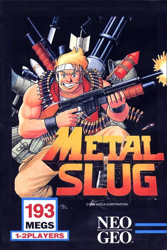 Game | SNK Neo Geo AES | Metal Slug NGH-201 Physical Video Games Game SNK