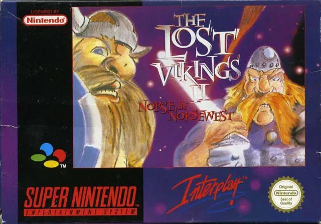 Game | Super Nintendo SNES | The Lost Vikings 2 Physical Video Games Game Nintendo