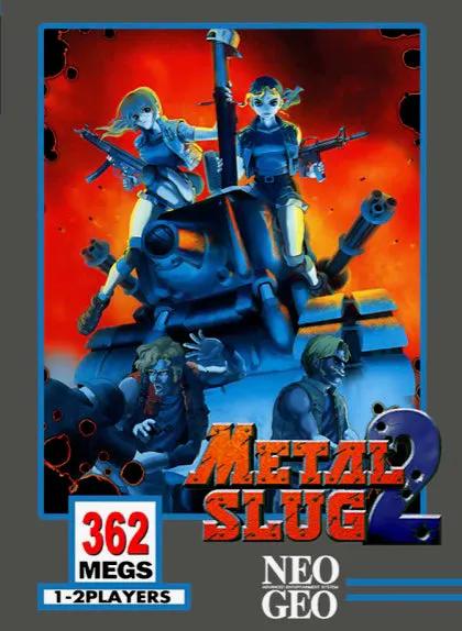 Game | SNK Neo Geo AES | Metal Slug 2 NGH-241 Physical Video Games Game SNK
