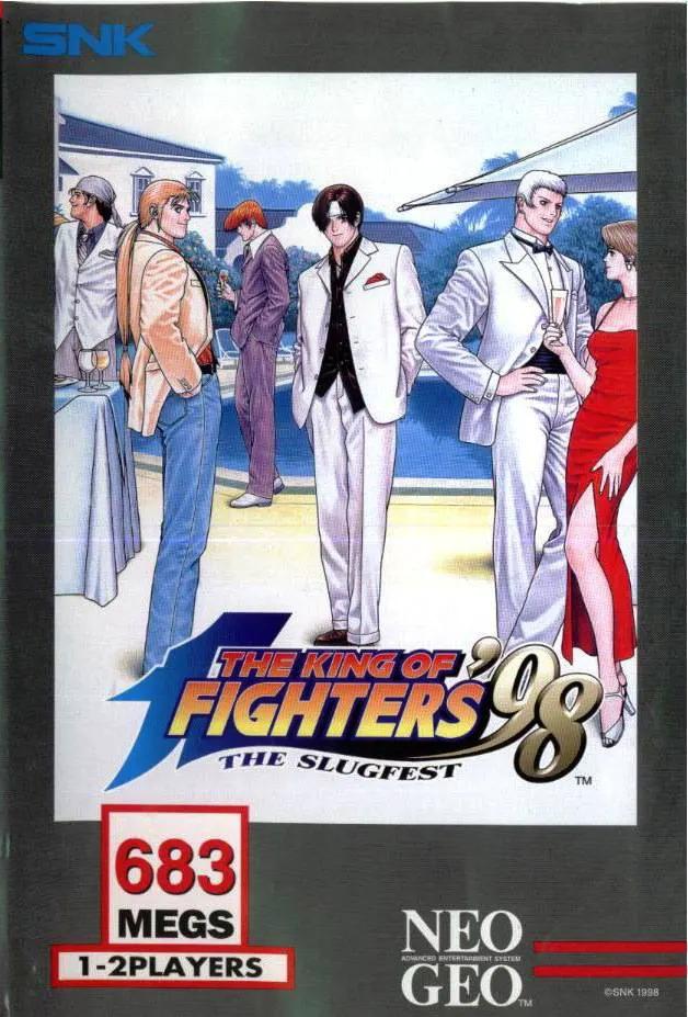 Game | SNK Neo Geo AES | King Of Fighters 98 NGH-242 Physical Video Games Game SNK
