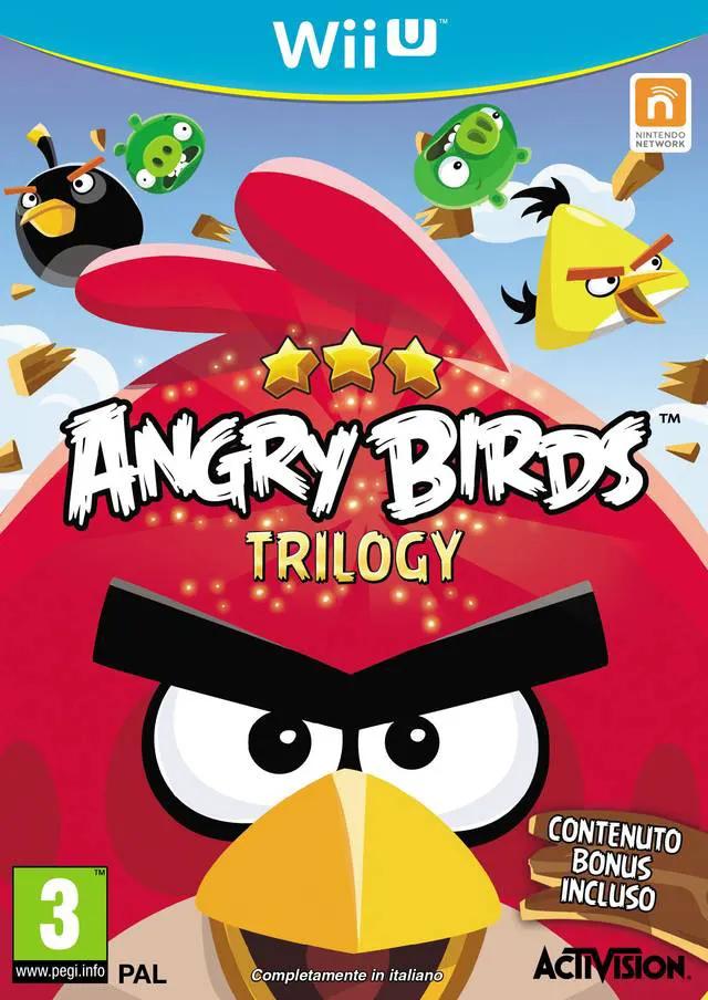 Game | Nintendo Wii U | Angry Birds Trilogy Physical Video Games Game Nintendo