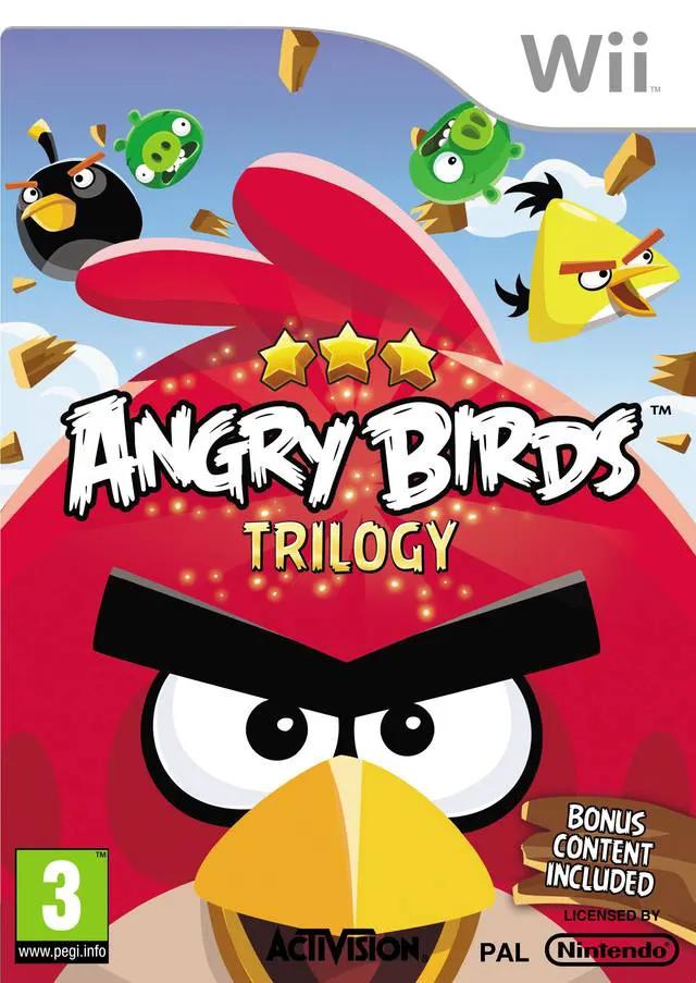 Game | Nintendo Wii | Angry Birds Trilogy Physical Video Games Game Nintendo