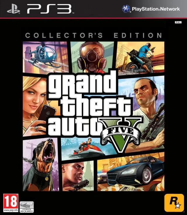 Game | Sony PlayStation PS3 | Grand Theft Auto V (Collector's Edition) Physical Video Games Game Sony