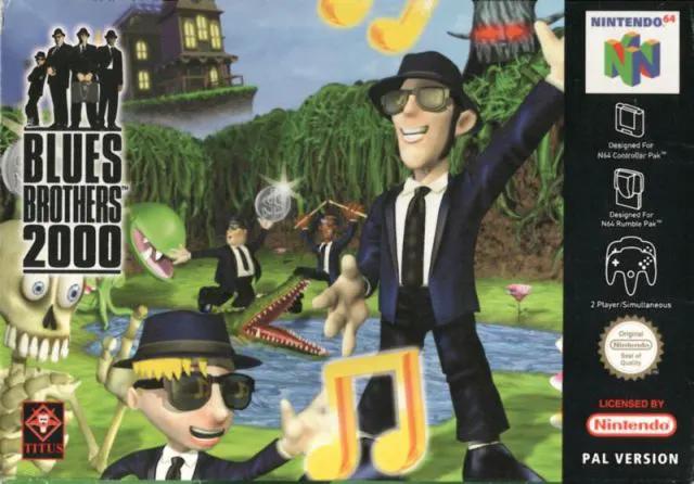 Game | Nintendo N64 | Blues Brothers 2000 Physical Video Games Game Nintendo