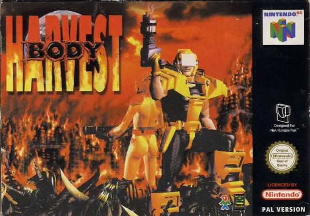 Game | Nintendo N64 | Body Harvest Physical Video Games Game Nintendo