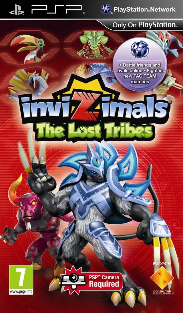 Game | Sony PSP | Invizimals: The Lost Tribes Physical Video Games Game Sony