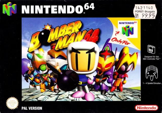 Game | Nintendo N64 | Bomberman 64 Physical Video Games Game Nintendo