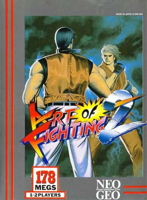 Game | SNK Neo Geo AES | Art Of Fighting 2 NGH-056 Physical Video Games Game SNK