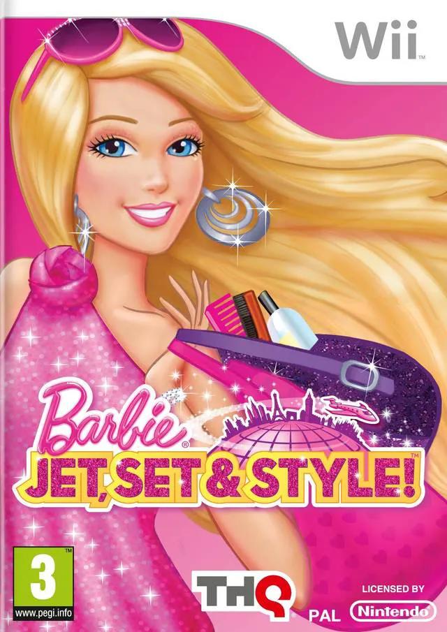 Game | Nintendo Wii | Barbie: Jet, Set & Style Physical Video Games Game Nintendo