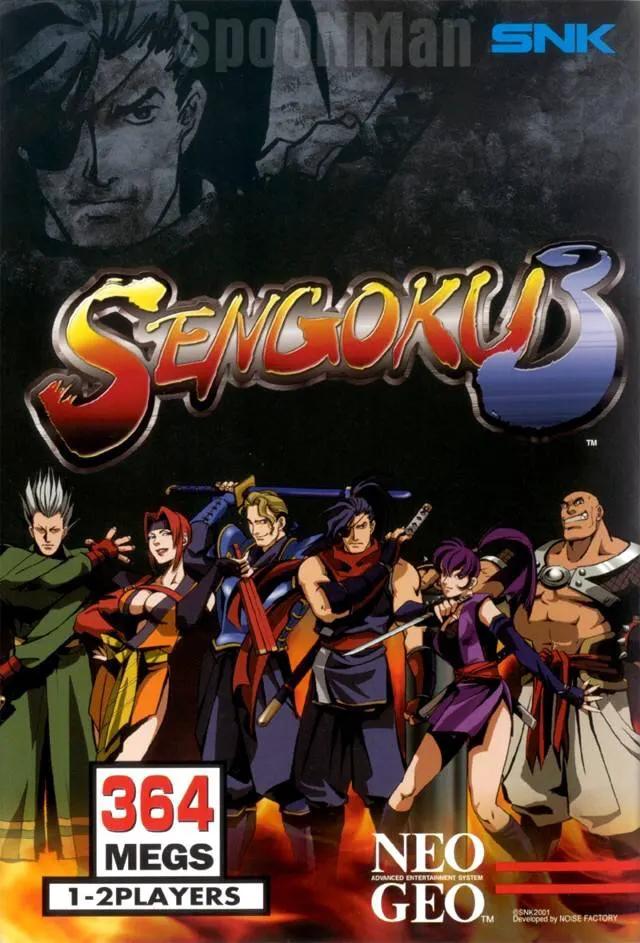 Game | SNK Neo Geo AES | Sengoku 3 NGH-261 Physical Video Games Game SNK