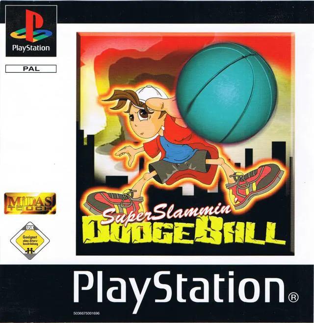 Game | Sony PlayStation PS1 | Super Slammin' DodgeBall Physical Video Games Game Sony