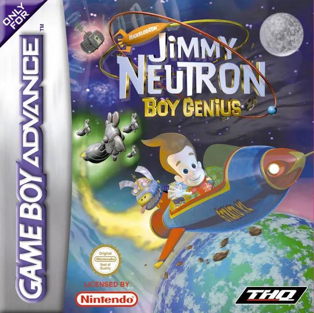 Game | Nintendo Game Boy Advance GBA | Jimmy Neutron: Boy Genius Physical Video Games Game Nintendo