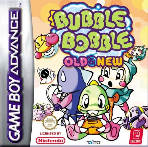 Game | Nintendo Game Boy Advance GBA | Bubble Bobble Old & New