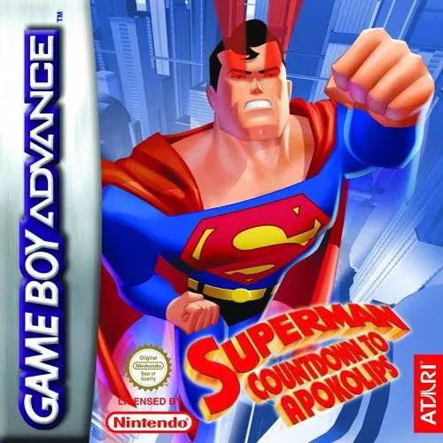 Game | Nintendo Game Boy Advance GBA | Superman: Countdown To Apokolips Physical Video Games Game Nintendo