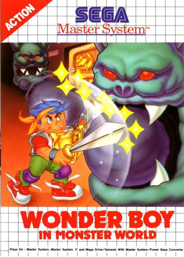 Game | Sega Master System | Wonder Boy In Monster World Physical Video Games Game Sega