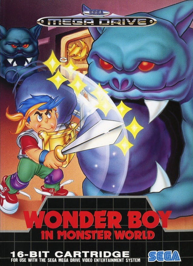 Game | Sega Mega Drive | Wonder Boy In Monster World