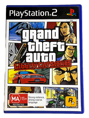 Game | Sony PlayStation PS2 | GTA Grand Theft Auto Liberty City Stories Physical Video Games Game Sony