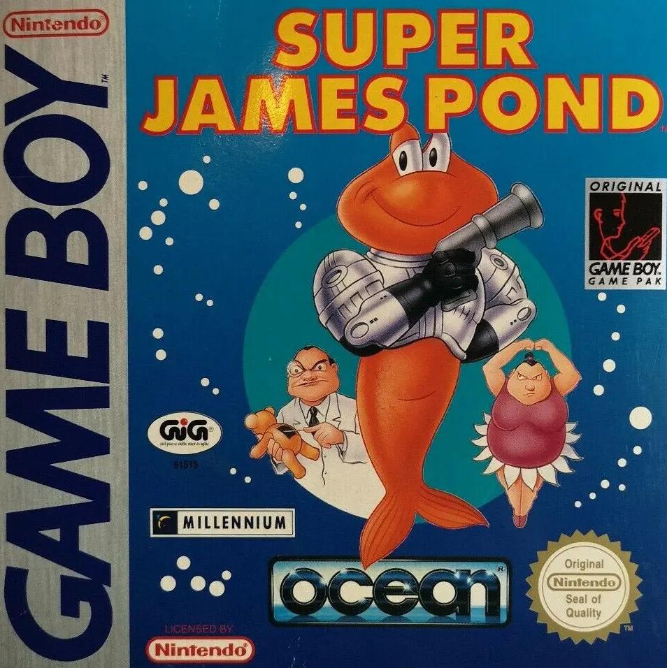Game | Nintendo Game Boy GB | Super James Pond Physical Video Games Game Nintendo