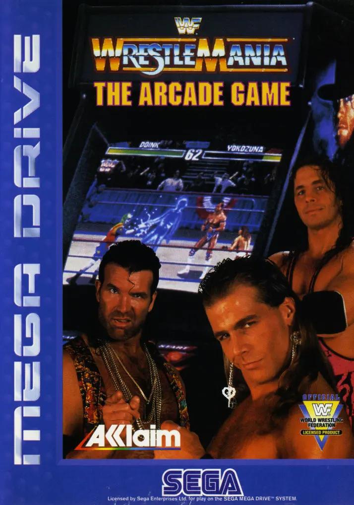 Game | Sega Mega Drive | WWF WrestleMania: The Arcade Game Physical Video Games Game Sega