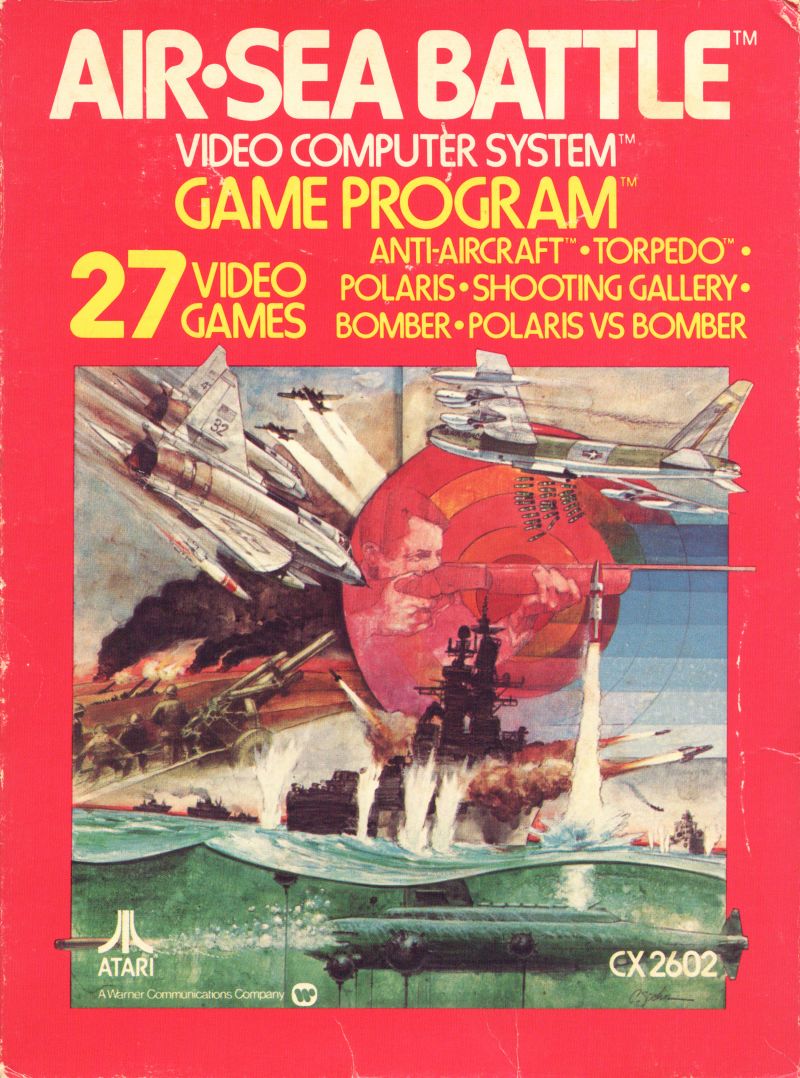 Game | Atari 2600 | Air-Sea Battle (Text Label)