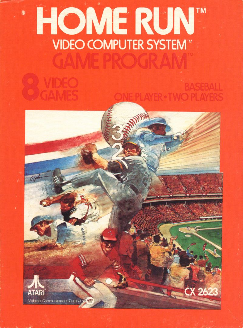 Game | Atari 2600 | Home Run (Text Label)