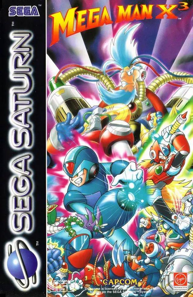 Game | Sega Saturn | Mega Man X3 Physical Video Games Game Sega