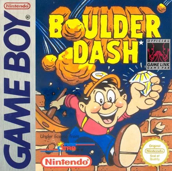 Game | Nintendo Game Boy GB | Boulder Dash Physical Video Games Game Nintendo