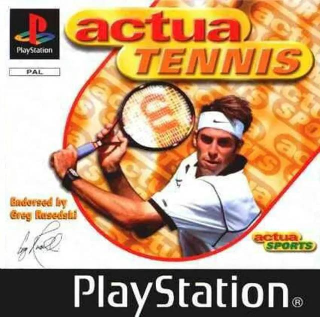 Game | Sony PlayStation PS1 | Actua Tennis Physical Video Games Game Sony