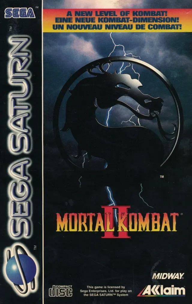 Game | Sega Saturn | Mortal Kombat II Physical Video Games Game Sega