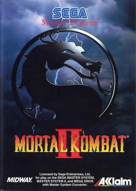 Game | Sega Master System | Mortal Kombat II Physical Video Games Game Sega