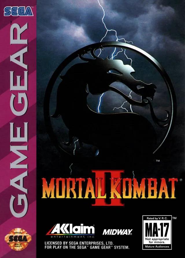 Game | Sega Game Gear | Mortal Kombat II Physical Video Games Game Sega