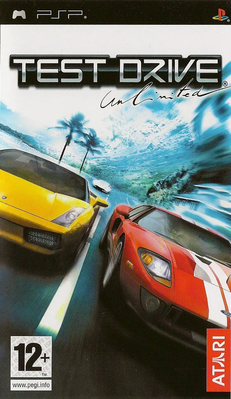 Game | Sony PSP | Test Drive Unlimited Physical Video Games Game Sony
