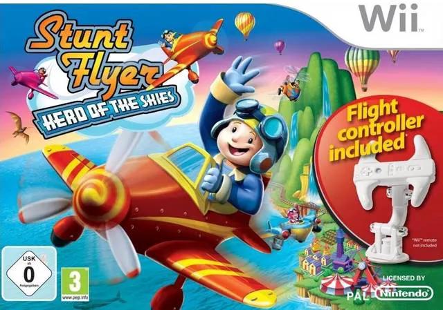 Game | Nintendo Wii | Stunt Flyer: Hero Of The Skies Physical Video Games Game Nintendo