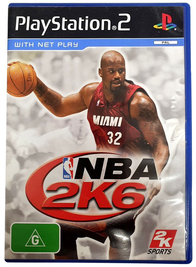 Game | Sony PlayStation PS2 | NBA 2K6 Physical Video Games Game Sony