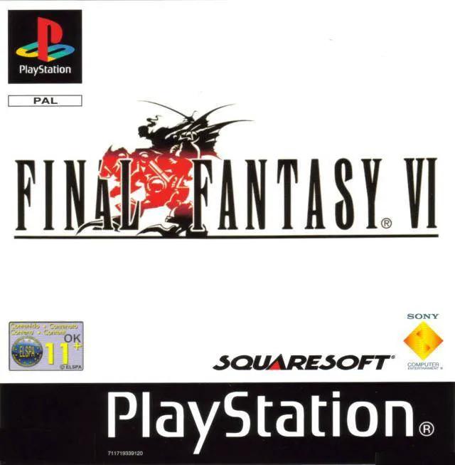 Game | Sony PlayStation PS1 | Final Fantasy VI Physical Video Games Game Sony