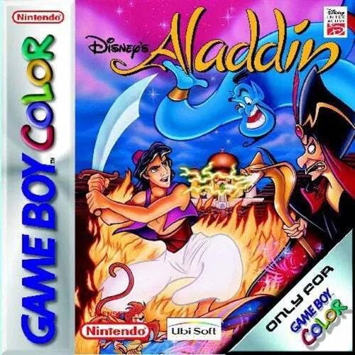Game | Nintendo Game Boy Color GBC | Aladdin Physical Video Games Game Nintendo