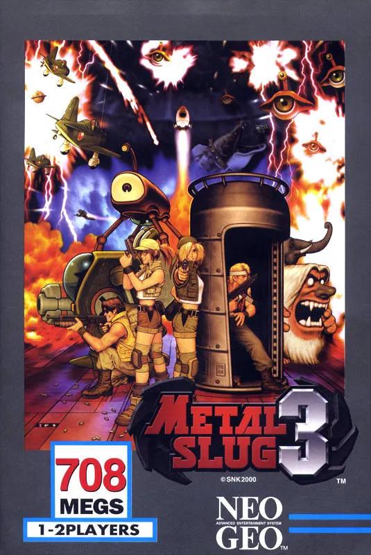 Game | SNK Neo Geo AES | Metal Slug 3 NGH-256 Physical Video Games Game SNK