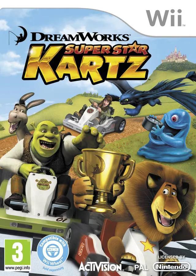 Game | Nintendo Wii | DreamWorks Super Star Kartz Physical Video Games Game Nintendo