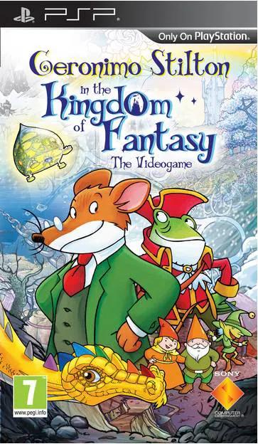 Game | Sony PSP | Geronimo Stilton In The Kingdom Of Fantasy Physical Video Games Game Sony