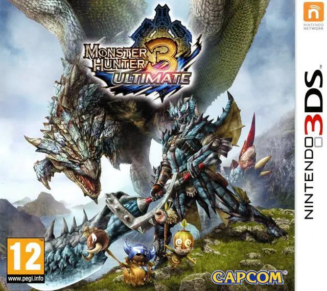 Game | Nintendo 3DS | Monster Hunter 3 Ultimate Physical Video Games Game Nintendo