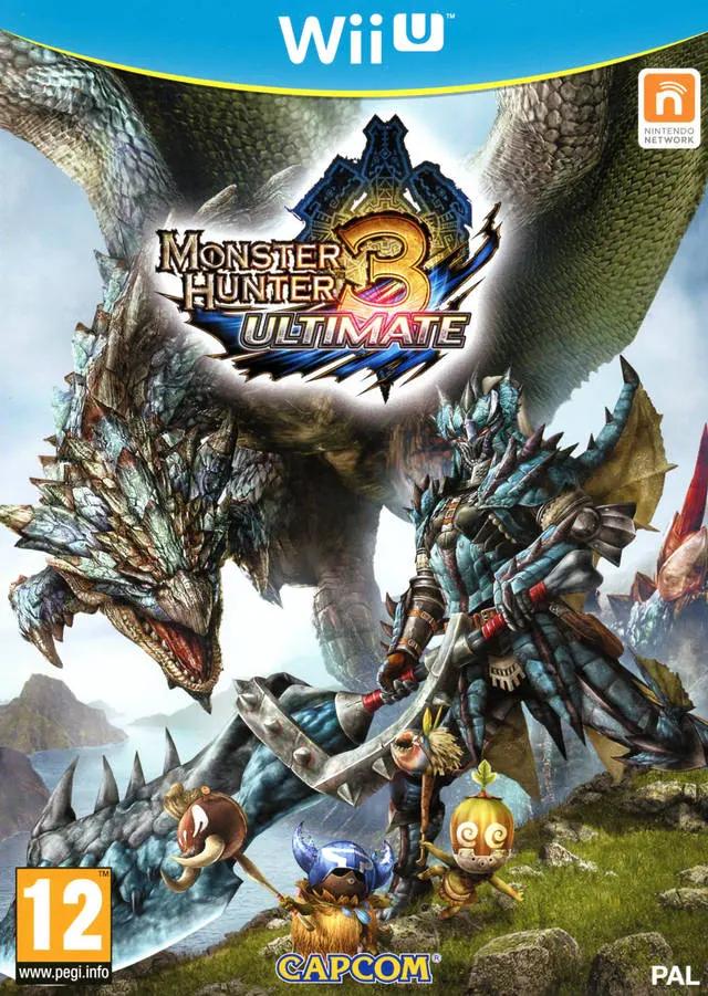 Game | Nintendo Wii U | Monster Hunter 3 Ultimate Physical Video Games Game Nintendo