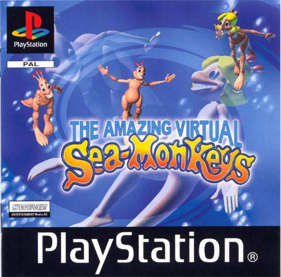 Game | Sony PlayStation PS1 | Amazing Virtual Sea-Monkeys Physical Video Games Game Sony