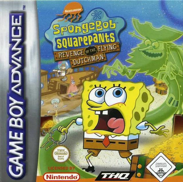 Game | Nintendo Game Boy Advance GBA | SpongeBob SquarePants: Revenge Of The Flying Dutchman Physical Video Games Game Nintendo